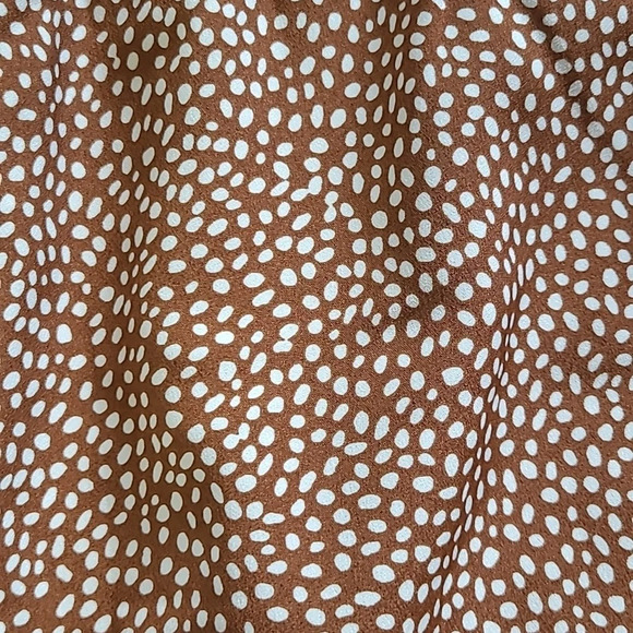 J. Crew Factory Brown and Taupe Midi Skirt - Size M - Picture 3 of 6